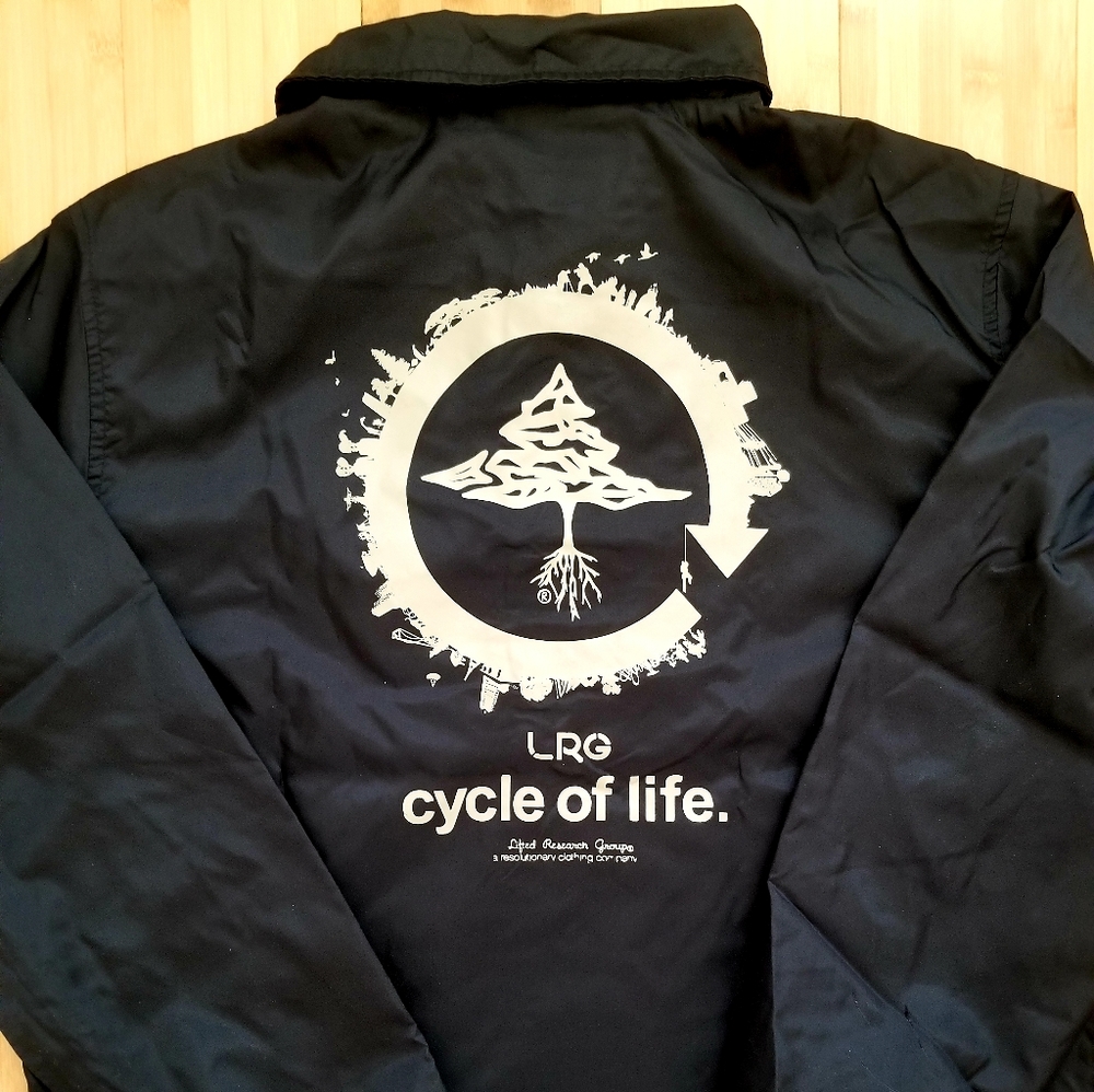 Lifted Research Group (LRG) windbreaker